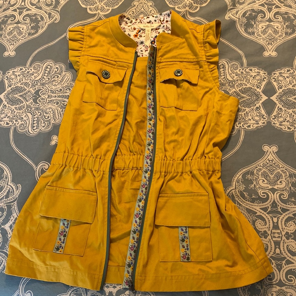 CUTE! Matilda Jane vest for spring